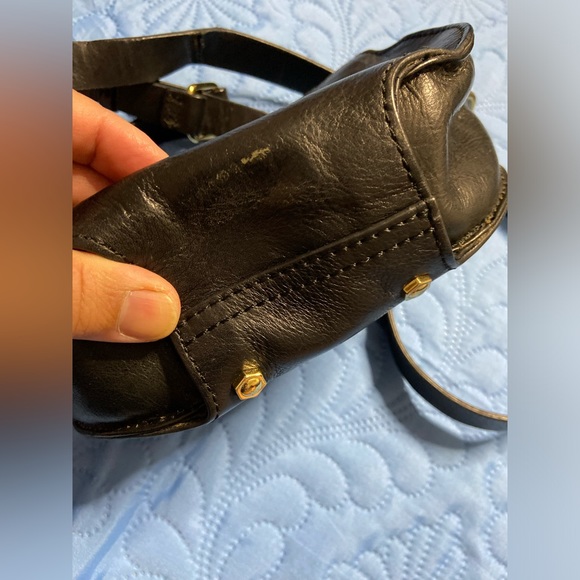 Black STUD SENSE Mini Leather Crossbody Bag - Picture 3 of 13